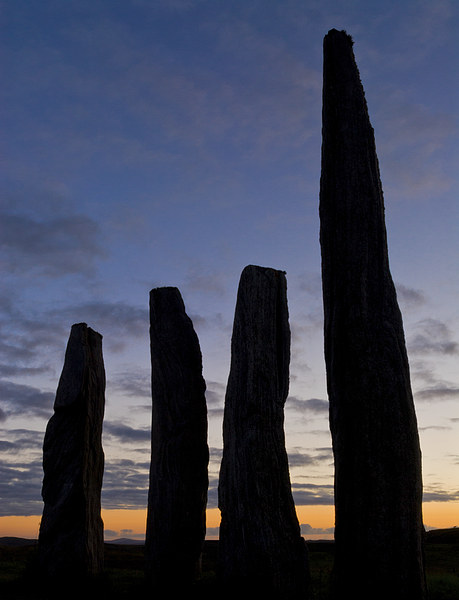 Callanish Stone Circle, Evening Light Picture Board by David Ross