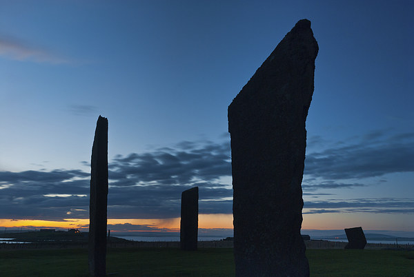 Stones of Stenness, Orkney Picture Board by David Ross
