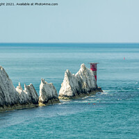 Buy canvas prints of The needles, Isle of Wight by Sue Knight