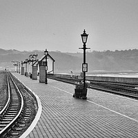Buy canvas prints of Porthmadog station,North Wales by Sue Knight