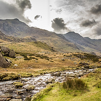 Buy canvas prints of The Llanberis Pass.Snowdonia,North Wales by Sue Knight