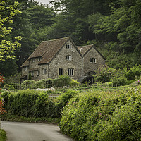 Buy canvas prints of Mill House, Somerset by Sue Knight