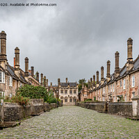 Buy canvas prints of Vicars' Close, Wells Somerset by Sue Knight