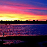 Buy canvas prints of Southern Sunset by laurence hyde