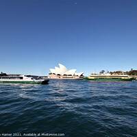 Buy canvas prints of Sydney Harbour by Stephen Hamer