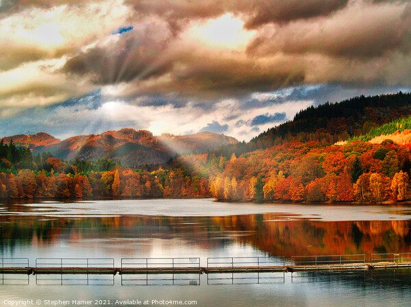 Perthshire Amber Picture Board by Stephen Hamer