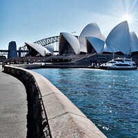 Buy canvas prints of Sydney Opera House and Bridge by Stephen Hamer