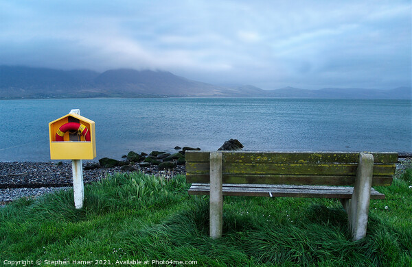 A View towards the Dingle Peninsula Picture Board by Stephen Hamer