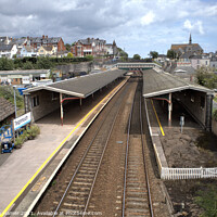 Buy canvas prints of Teignmouth Railway Station by Stephen Hamer