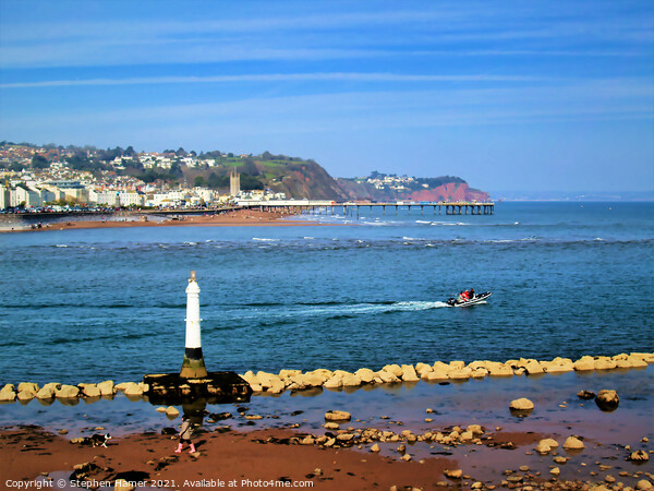 Teignmouth Picture Board by Stephen Hamer