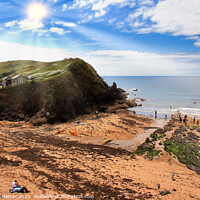 Buy canvas prints of Hope Cove by Stephen Hamer