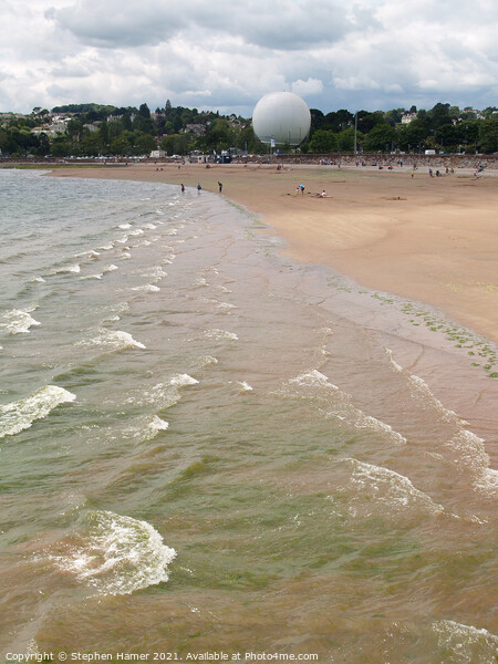 Torquay Balloon Picture Board by Stephen Hamer