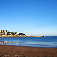 Buy canvas prints of October paddle Torquay by Stephen Hamer