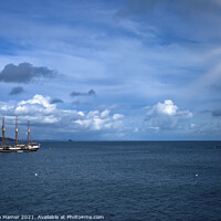 Buy canvas prints of Seascape and Sailing Ship by Stephen Hamer