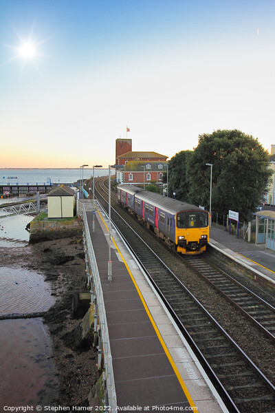 Starcross Station Picture Board by Stephen Hamer