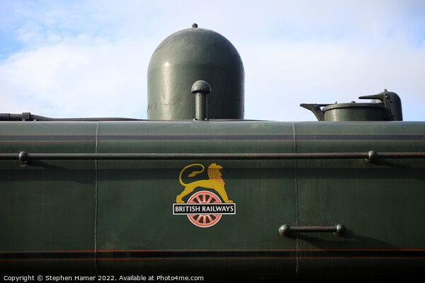 British Railways Logo Picture Board by Stephen Hamer