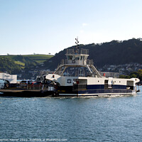 Buy canvas prints of Dartmouth Higher Ferry by Stephen Hamer
