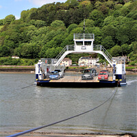 Buy canvas prints of The Higher Dart Ferry by Stephen Hamer