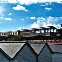 Buy canvas prints of Majestic Steam Train Journey by Stephen Hamer