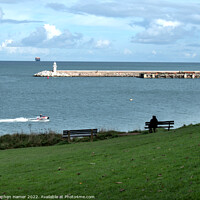 Buy canvas prints of A View of Brixham Breakwater by Stephen Hamer