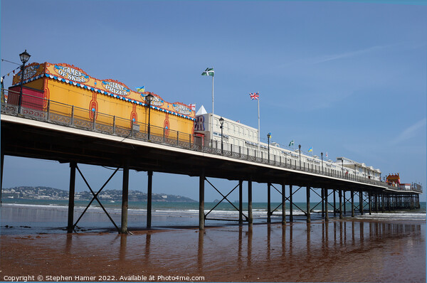 The Pier Paignton Picture Board by Stephen Hamer
