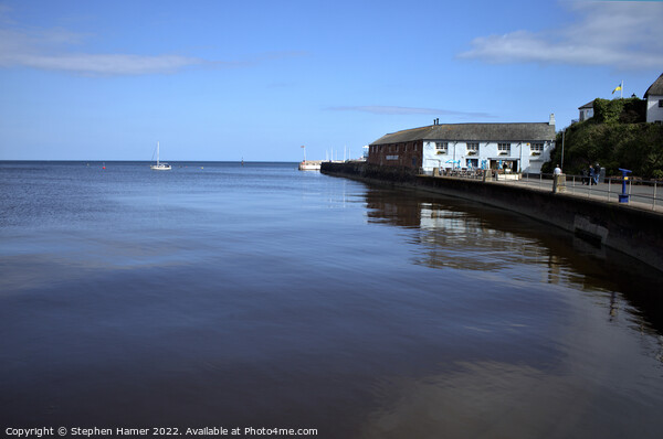 Serenity at Paignton Harbour Picture Board by Stephen Hamer