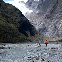 Buy canvas prints of Glacier Walk by Stephen Hamer