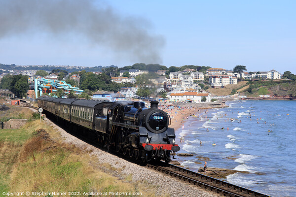 Majestic Steam Train Journey Picture Board by Stephen Hamer