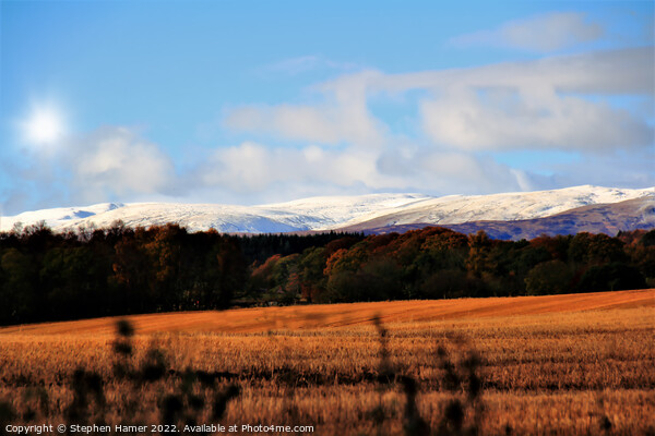Majestic Scottish Highlands Picture Board by Stephen Hamer