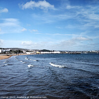 Buy canvas prints of The Majestic Paignton Seafront by Stephen Hamer