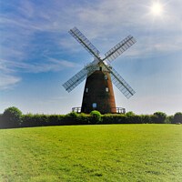 Buy canvas prints of Majestic Windmill Thaxted Essex by Stephen Hamer