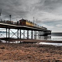 Buy canvas prints of Moody March Pier by Stephen Hamer