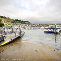 Buy canvas prints of Smooth Sailing on the Dartmouth Lower Ferry by Stephen Hamer