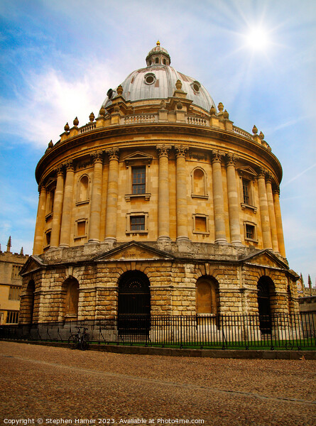 Oxford's Iconic Radcliffe Camera Picture Board by Stephen Hamer