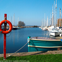 Buy canvas prints of Serenity on the Exeter Ship Canal by Stephen Hamer