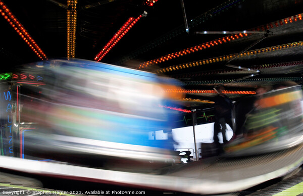 Enthralling Waltzer Whirl Picture Board by Stephen Hamer