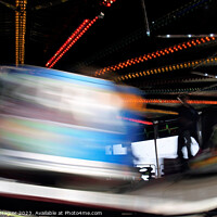 Buy canvas prints of Enthralling Waltzer Whirl by Stephen Hamer