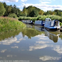 Buy canvas prints of Canal Living by Stephen Hamer
