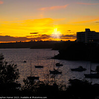 Buy canvas prints of Sydney's Spectacular Sundown Scene by Stephen Hamer
