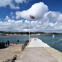 Buy canvas prints of Flying the Flag for Paignton by Stephen Hamer
