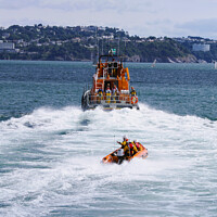 Buy canvas prints of Torbay Lifeboats by Stephen Hamer