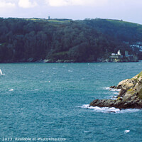 Buy canvas prints of Sailing into The River Dart by Stephen Hamer