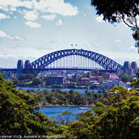 Buy canvas prints of Sydney Harbour Bridge by Stephen Hamer