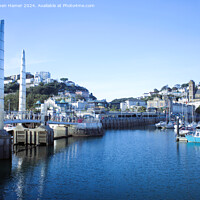 Buy canvas prints of Torquay Harbour by Stephen Hamer