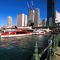 Buy canvas prints of Circular Quay Sydney by Stephen Hamer