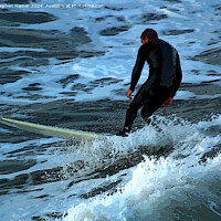 Buy canvas prints of Surfer Dude by Stephen Hamer