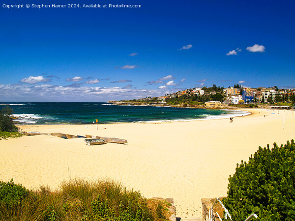 Coogee Beach Picture Board by Stephen Hamer