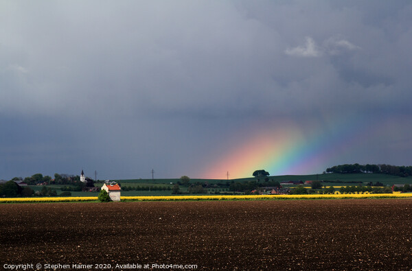 The Majestic Skane Rainbow Picture Board by Stephen Hamer