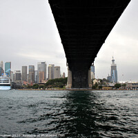 Buy canvas prints of Under Sydney Harbour Bridge by Stephen Hamer