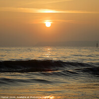 Buy canvas prints of Rising Sun over Tor Bay by Stephen Hamer